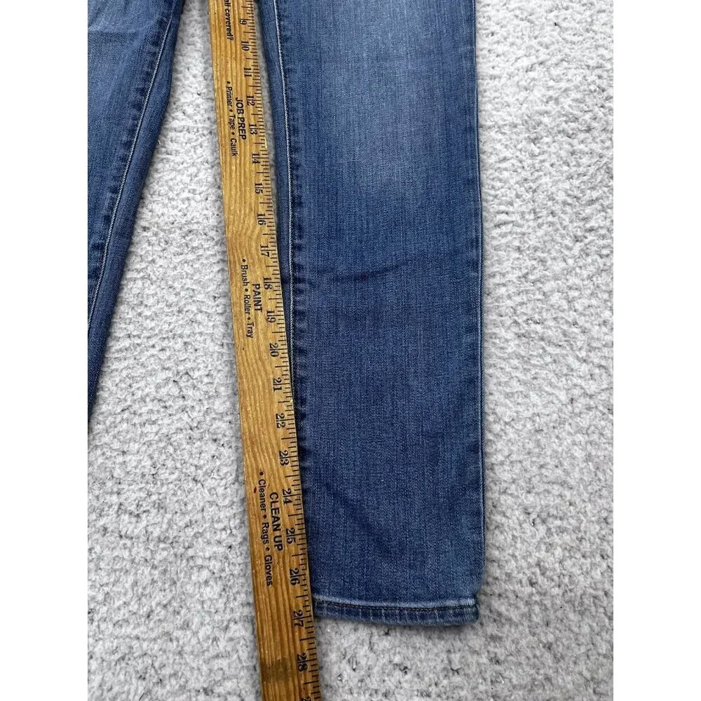 Madewell Jeans Womens 29 9" Mid-Rise Skinny Blue Medium Wash - Picture 3 of 10